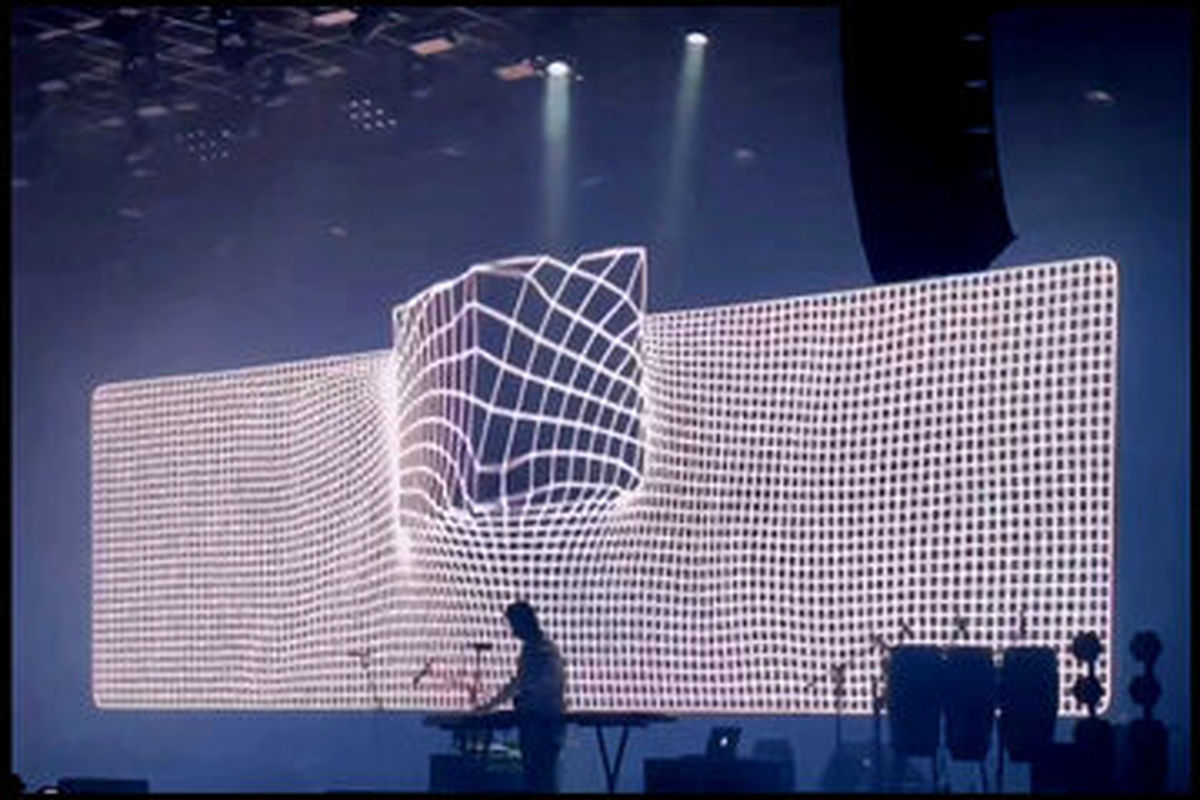 استفاده از یک فناوری جدید در کنسرت پاپ برای اولین بار