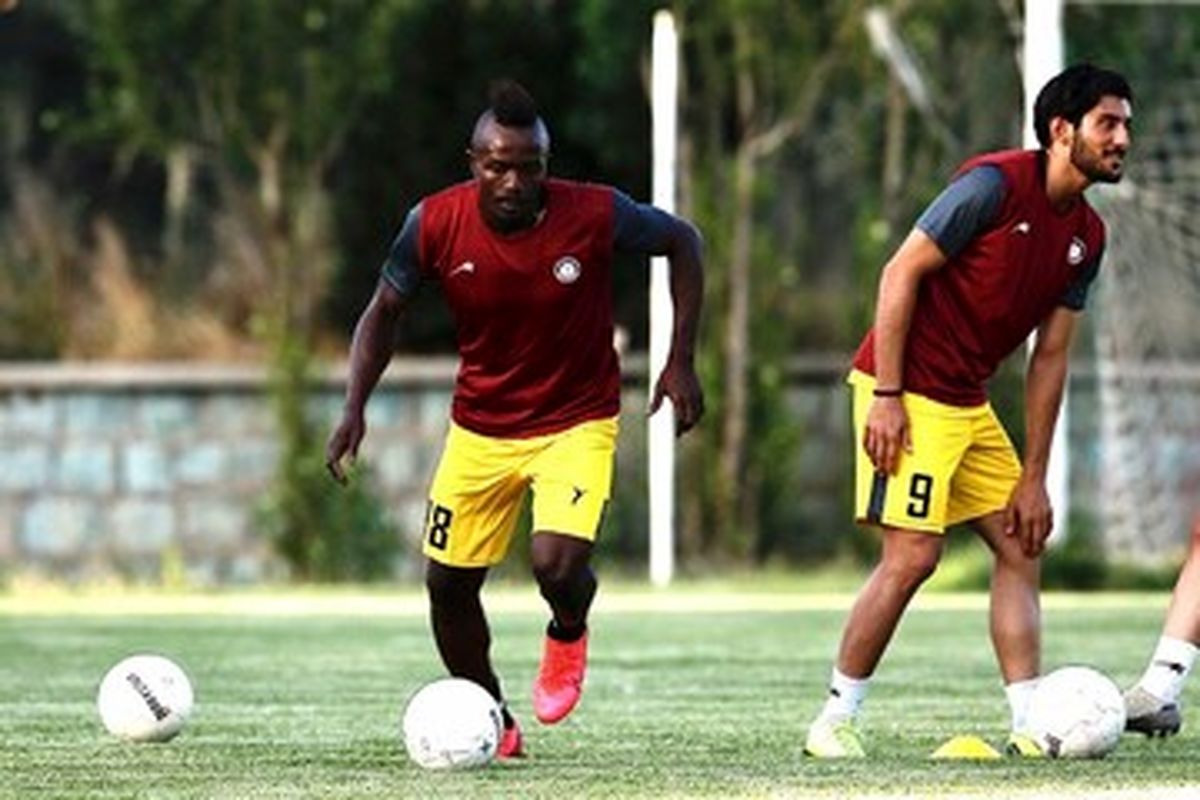 درگیری پرسپولیسی سابق در تمرین