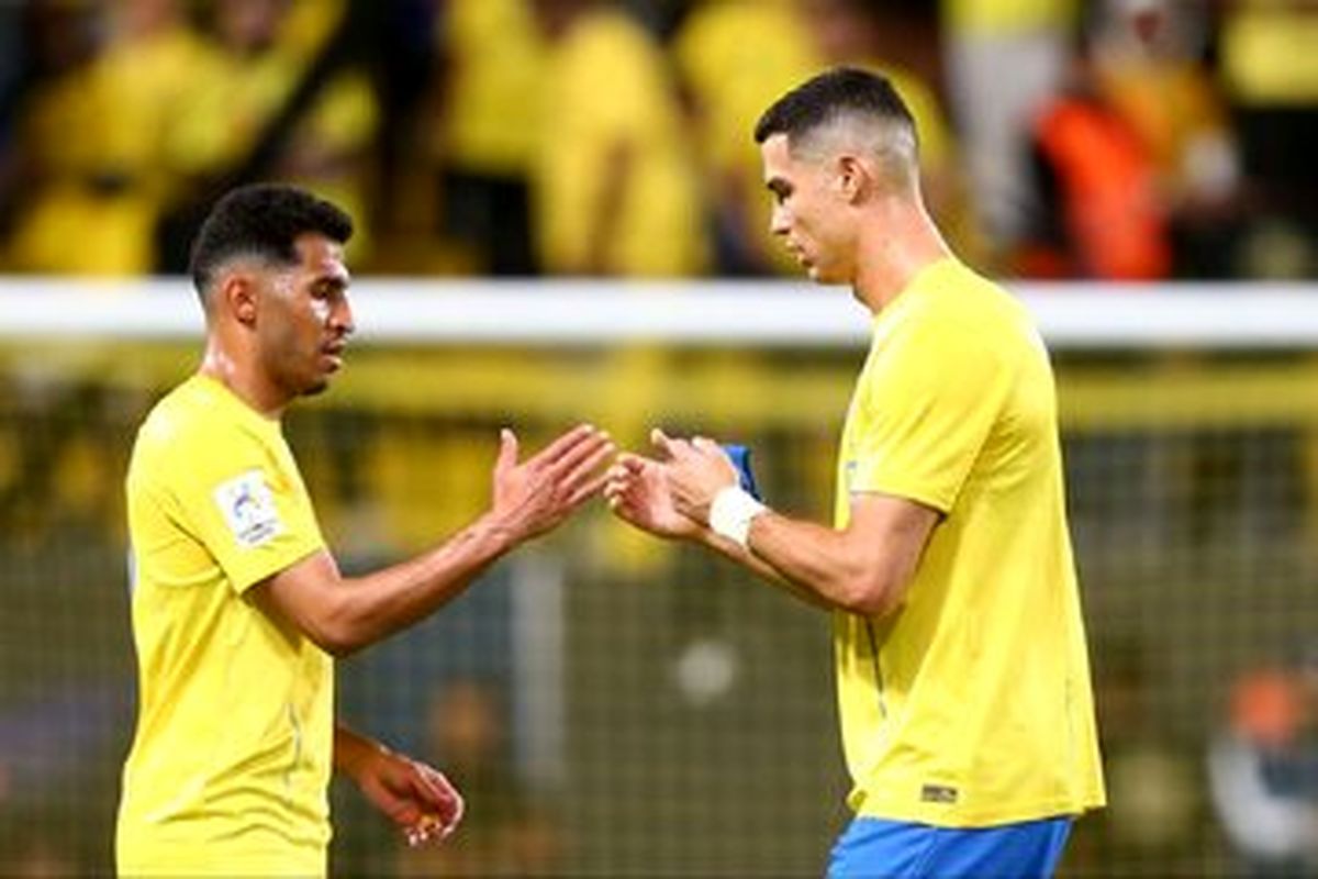 غیبت رونالدو در تمرین النصر پس از بازی با پرسپولیس