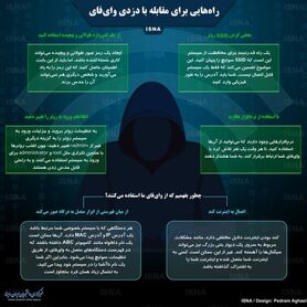 اینفوگرافی / راه‌هایی برای مقابله با دزدی وای‌فای