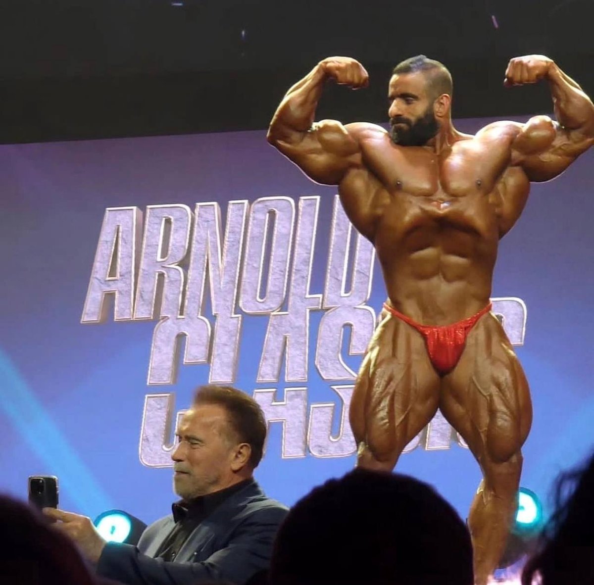 عکس | هادی چوپان قهرمان آرنولد کلاسیک شد