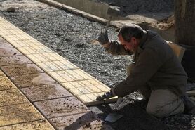 پیاده روسازی خیابان کاوه با اعتبار ۸۲۰ میلیون تومان