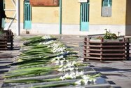 ۳۳  گلزار شهدای شهرستان گلپایگان ساماندهی شد