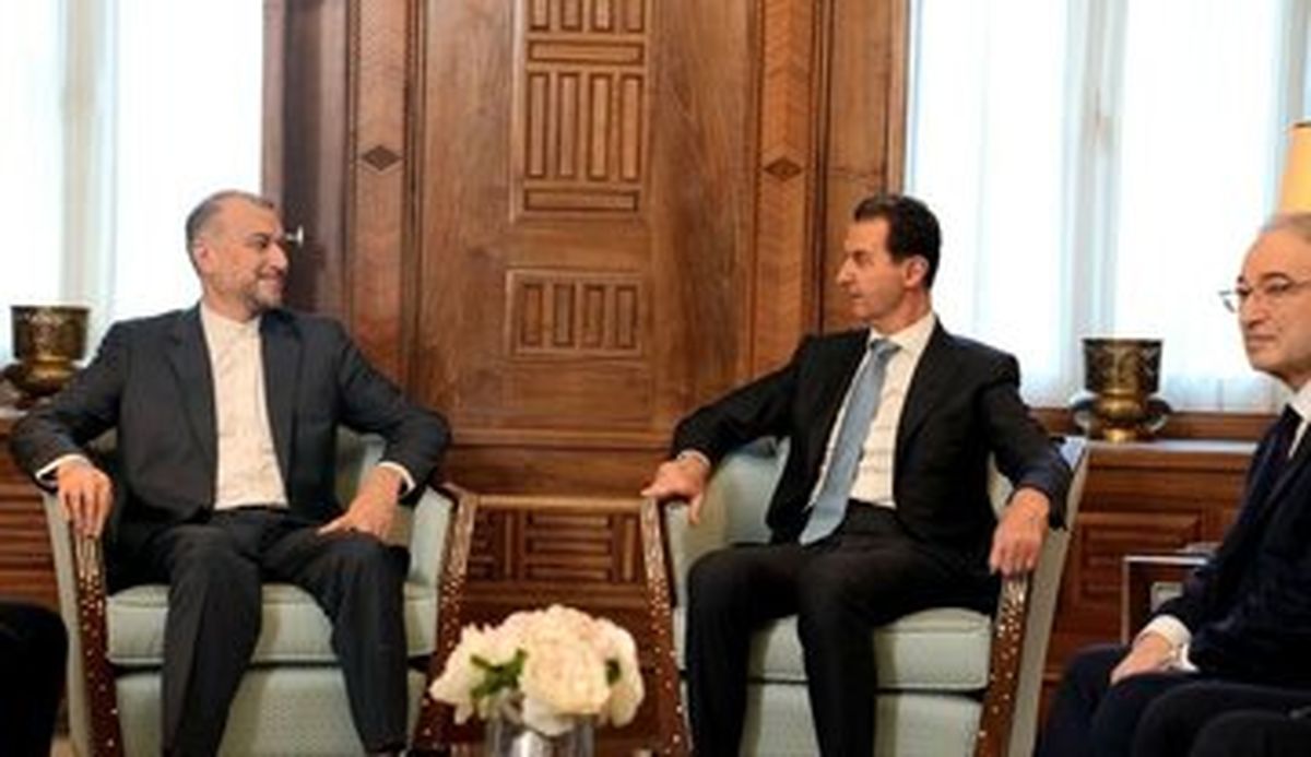 رایزنی امیرعبداللهیان با بشار اسد