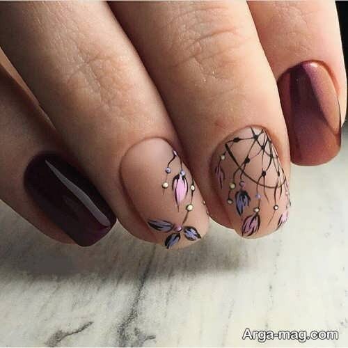 ۷۰ طراحی ناخن جذاب و متفاوت برای استفاده در مراسم مختلف