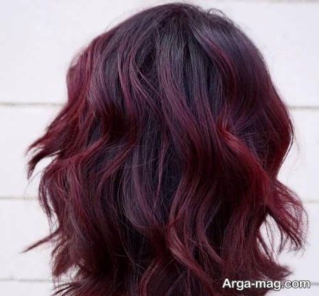 معرفی رنگ موی شرابی تیره و بهترین فرمول ترکیب آن