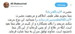 واکنش‌ها به نامه یزدی به آیت الله شبیری زنجانی