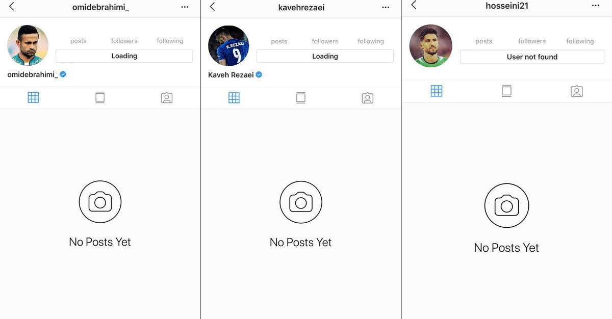 بازیکنان تیم ملی در اینستاگرام deactive کردند!