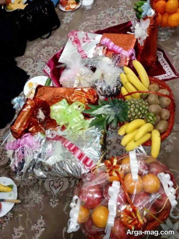 تزیین هدیه شب یلدا برای عروس خانم ها با ایده های جالب و متفاوت