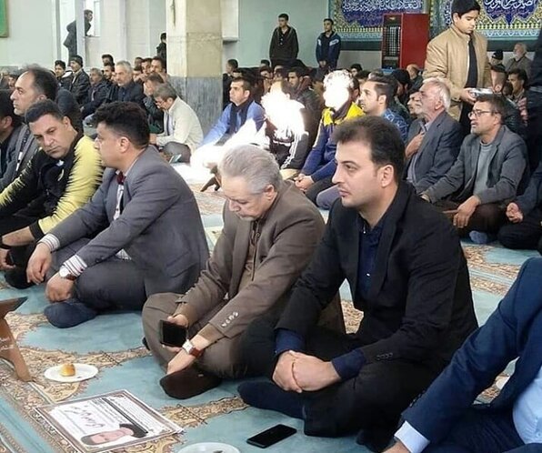 حضور قلعه‌نویی و بازیکنان سپاهان در مراسم ختم هوادار
