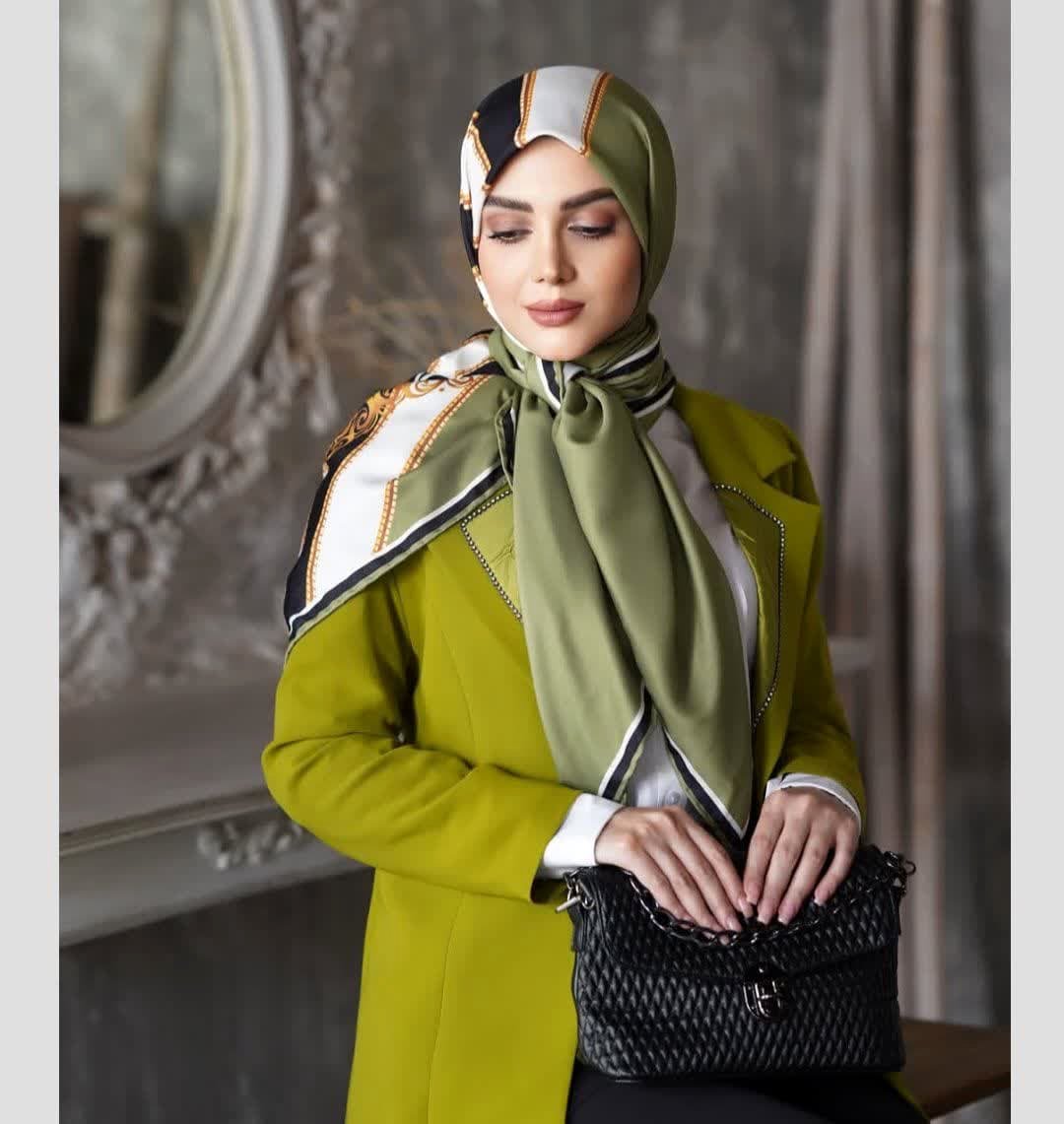 50 مدل روسری دخترانه شیک و جدید 1404 برای عید از اینستاگرام 