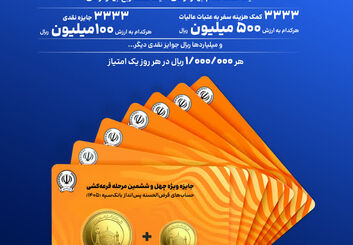۶۶۶۶ سکه طلا در انتظار صاحبان حساب‌های قرض‌الحسنه بانک سپه