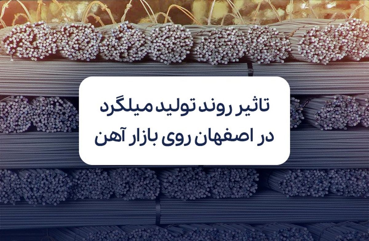 چطور روند تولید و عرضه میلگرد در اصفهان روی ثبات بازار آهن کشور اثر می‌گذارد؟