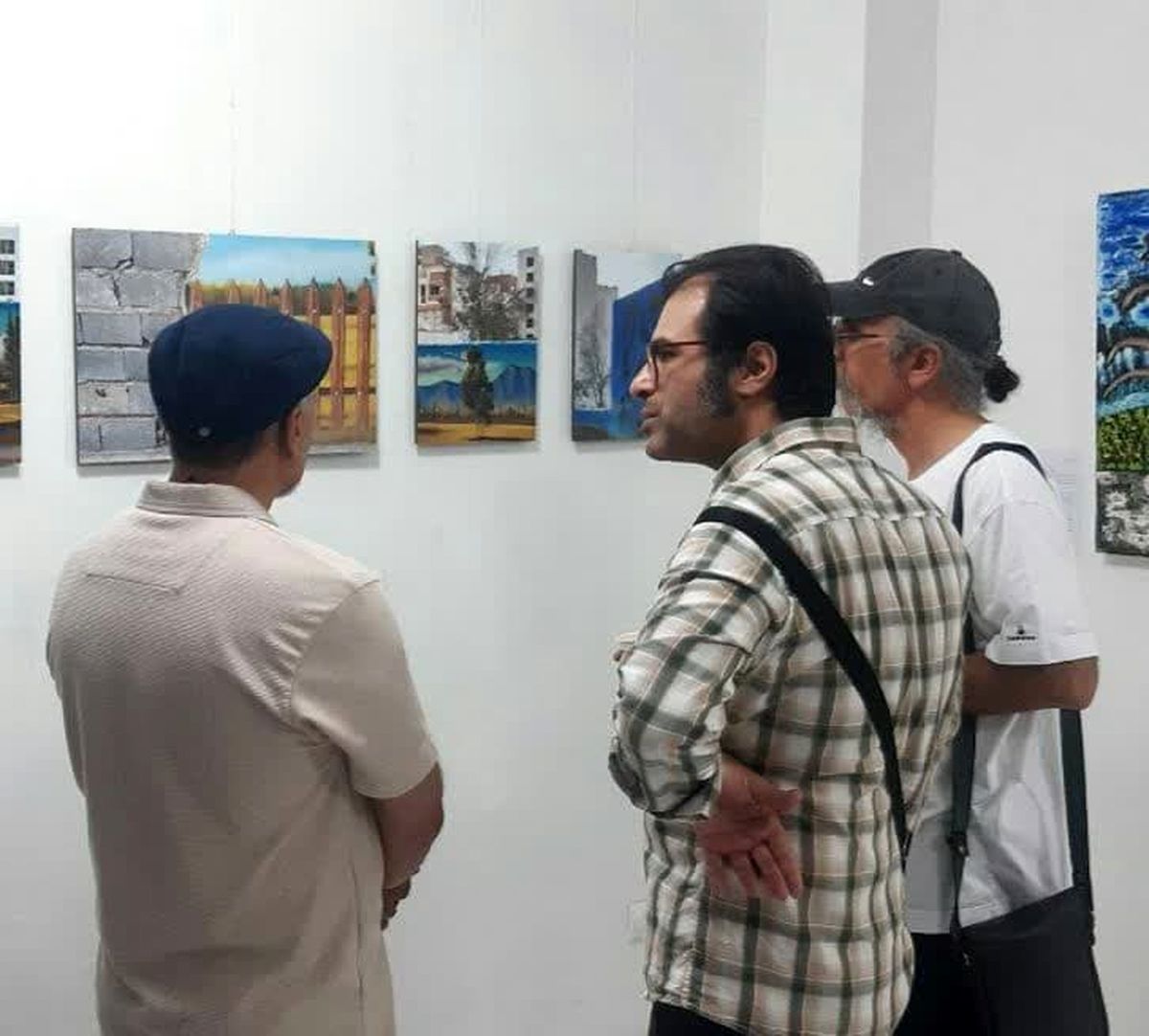 فرونشست به گالری آرین هنر معاصر رسید