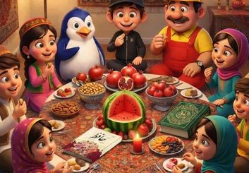 با مصرف هوشمندانه برق و گاز، یلدا رو مهربون‌تر جشن بگیریم.