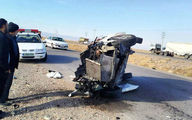 واژگونی خودرو باعث مرگ مرد ۴۴ ساله شد
