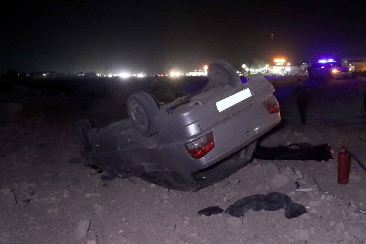 وقتی پراید تابوت راننده شد+عکس